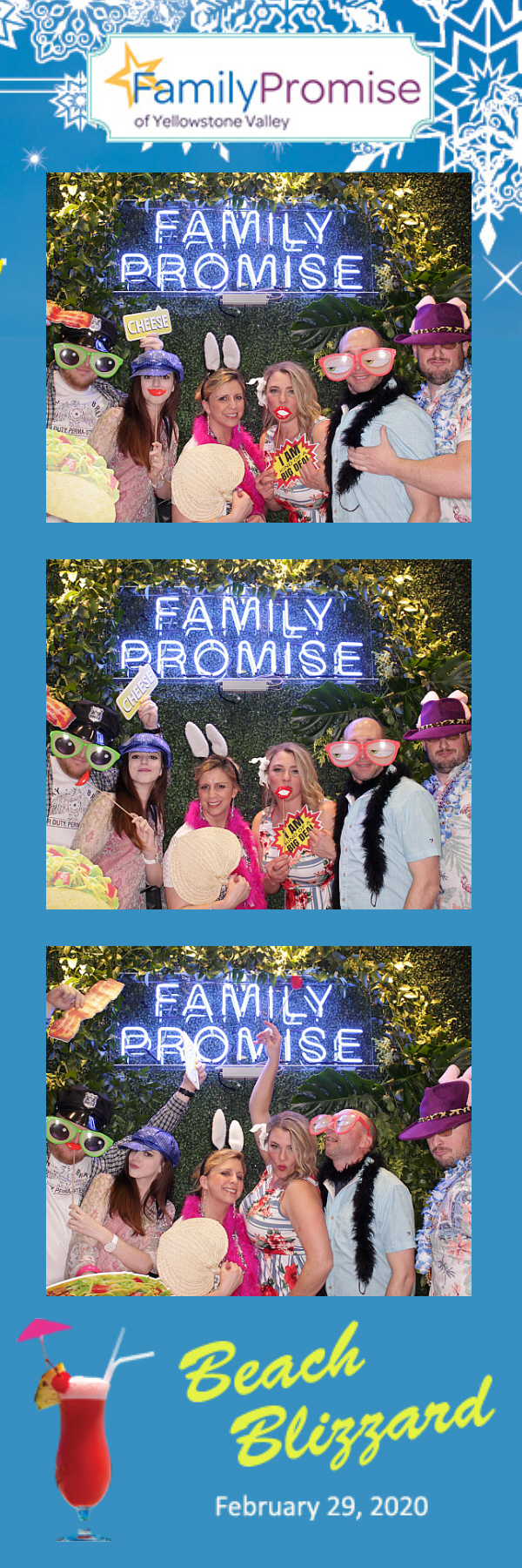 Beach Blizzard Party for a Promise- A Toast To 15 Years! | View more photos from the event at gallery.photoboothbillings.com/u/PhotoBoothBillings/Beach-Blizzard-Party-for-a-Promise-A-Toast-To-15-Years